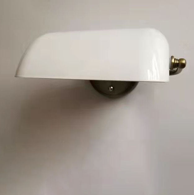 Industrial Round Glass Wall Sconce