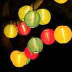 Art Deco Solar Waterproof LED String Lights - Outdoor
