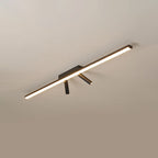 Nordic Minimalist LED Flush Mount Ceiling Light - Acrylic Long Strip Spotlight