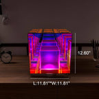 RGB Acrylic Rubik's Cube LED Table Lamp