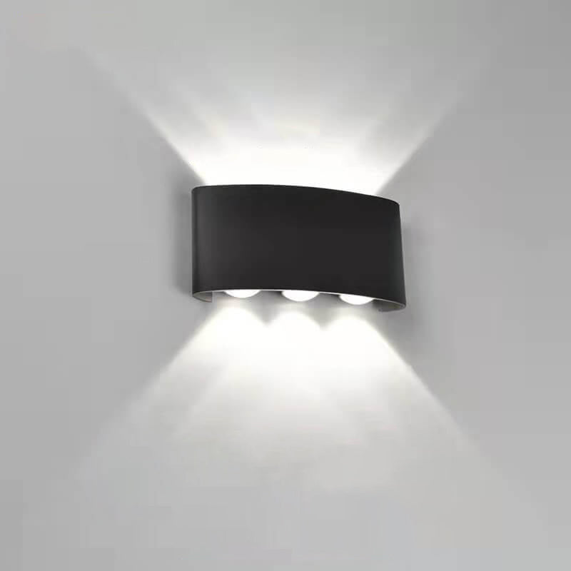 Premium Waterproof LED Outdoor Arc Wall Sconce