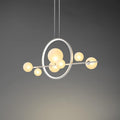 Contemporary Glass Bubble Chandelier - 7/10 Light Design