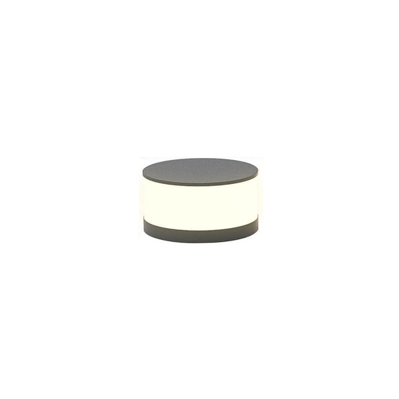 Premium Waterproof LED Solar Round Column Post Light