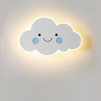 Smiley Cloud LED Kids Wall Sconce