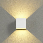 Premium Outdoor Waterproof LED Square Aluminum Wall Sconce