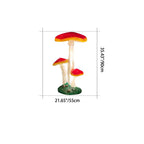 Premium Art Deco Solar LED Mushroom Outdoor Light