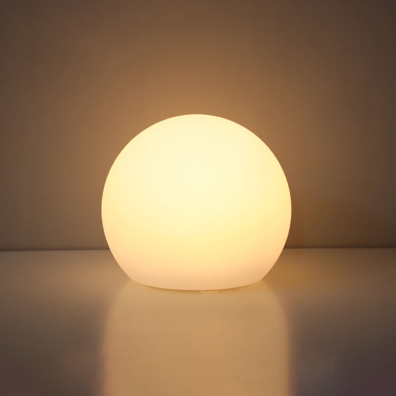 Premium Geometric Battery-Powered Night Light Table Lamp