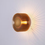 Minimalist Aluminum Round LED Wall Sconce