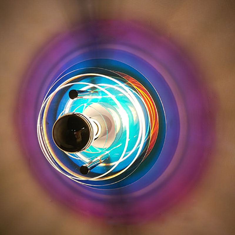 Colorful Flying Saucer Wall Sconce