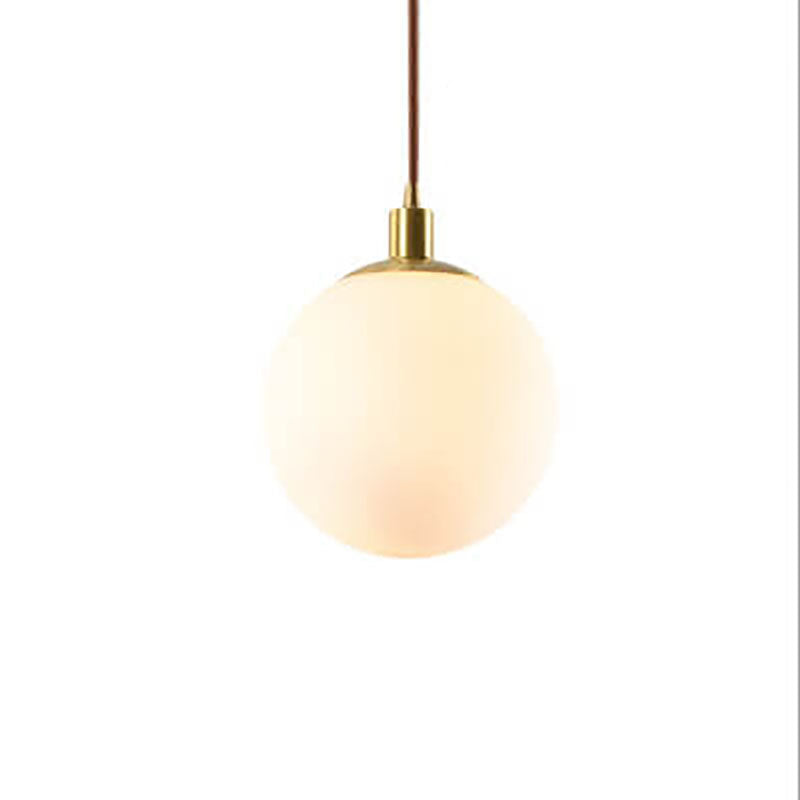 White Orb Nordic Pendant Light