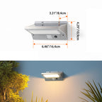 Premium Modern Solar LED Wall Sconce