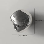Minimalist Spherical Glass 1-Light Sconce
