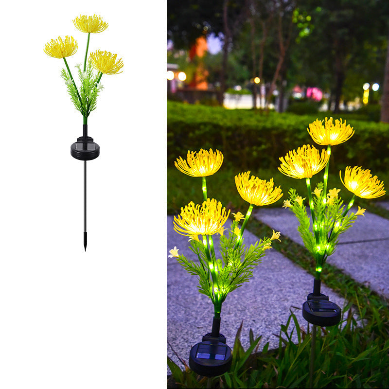 Premium Art Deco Solar LED Landscape Light - Waterproof