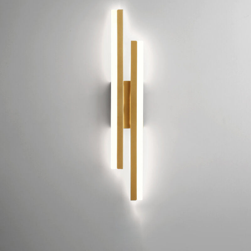Minimalist Iron & Acrylic LED Wall Sconce