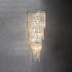 Crystal Tassel Wall Sconce