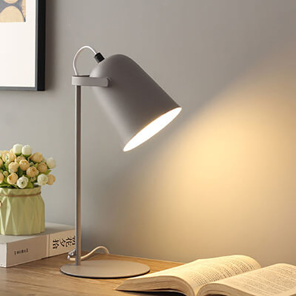 Nordic Macaroon 1-Light Column Table Lamp