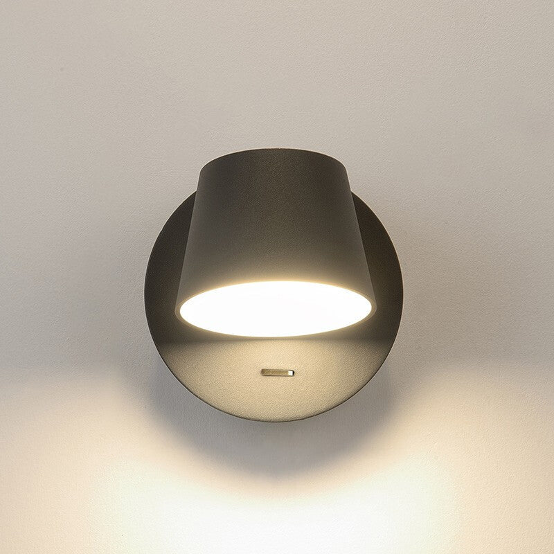 Frosted Dome Rotatable LED Sconce