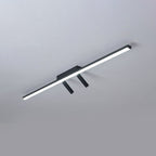 Nordic Minimalist LED Flush Mount Ceiling Light - Acrylic Long Strip Spotlight