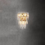 Crystal Tassel Wall Sconce