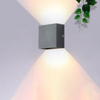 Square Aluminum LED Wall Sconce