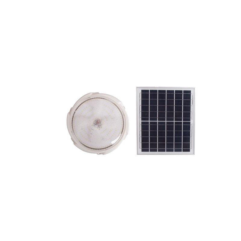 Premium Round Solar LED Flush Mount Light with Remote