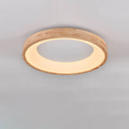 Nordic Wood LED Flush Mount Ceiling Light