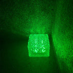 Premium Solar LED Ice Brick Outdoor Light - Modern ABS