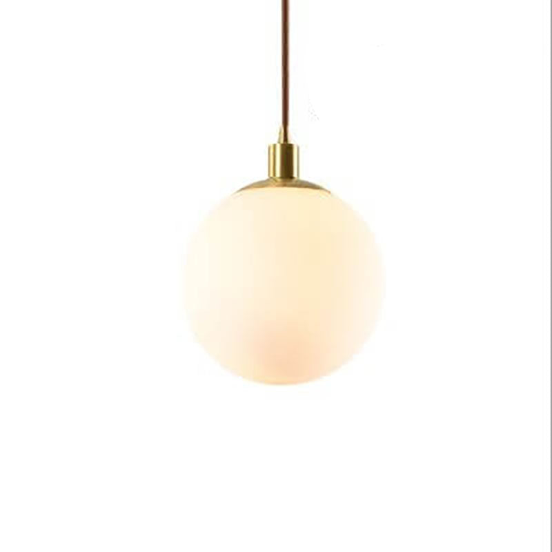 White Orb Nordic Pendant Light
