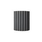Scandinavian Resin Half Column 2-Light Wall Sconce