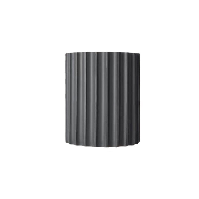 Scandinavian Resin Half Column 2-Light Wall Sconce