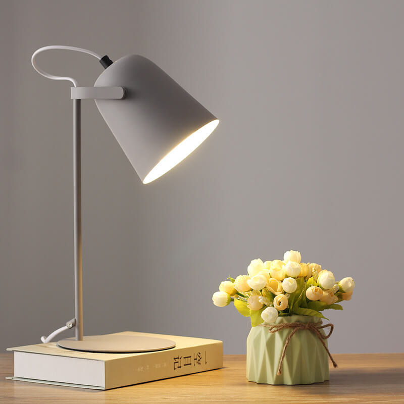 Nordic Macaron Color 1-Light Table Lamp - Creative Iron