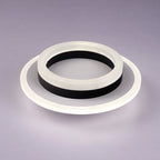 Nordic Acrylic LED Flush Mount Ceiling Light - Square & Circle Design