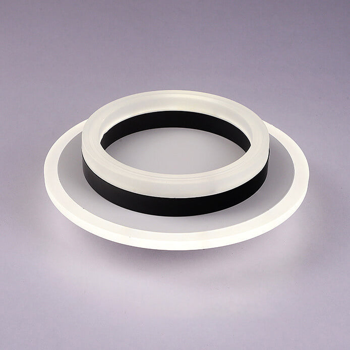 Nordic Acrylic LED Flush Mount Ceiling Light - Square & Circle Design