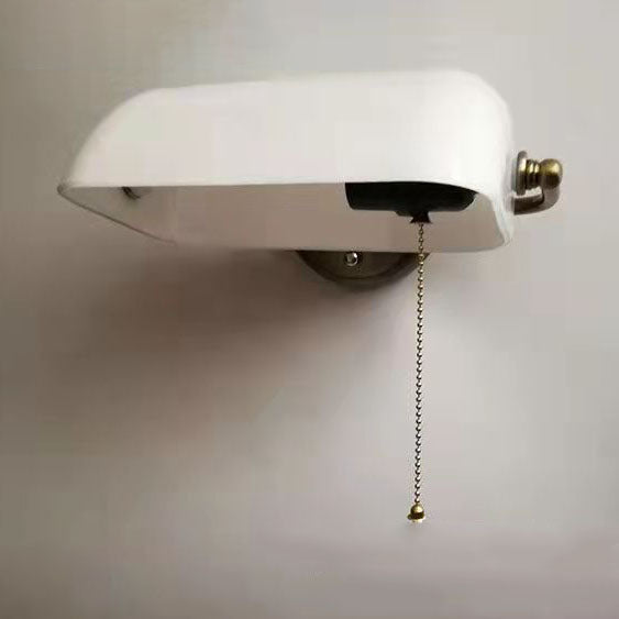 Industrial Round Glass Wall Sconce