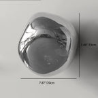 Minimalist Spherical Glass 1-Light Sconce