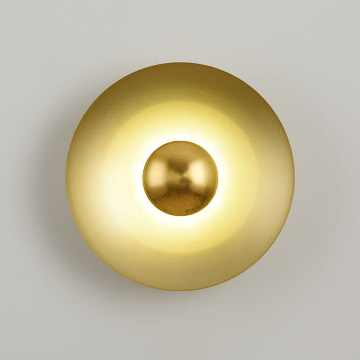 Nordic Multicolor Round LED Wall Sconce