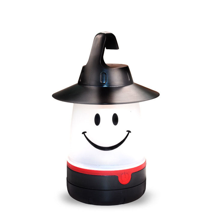 Premium LED Smiley Lantern for Outdoor Camping and Home Decor