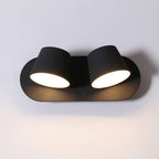 Frosted Dome Rotatable LED Sconce