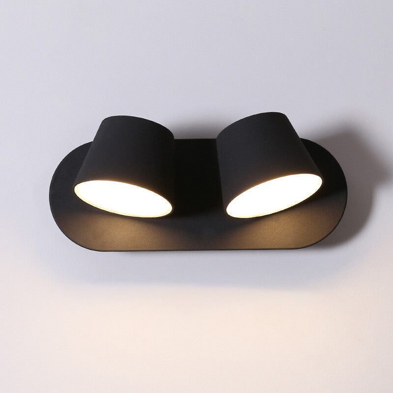 Frosted Dome Rotatable LED Sconce