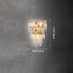 Crystal Tassel Wall Sconce