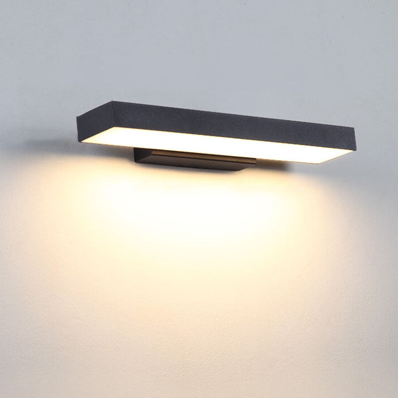 Rectangular LED Outdoor Wall Sconce