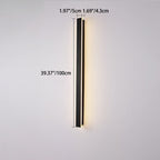 Premium Minimalist Rectangular LED Wall Sconce - Aluminum