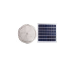 Premium Round Solar LED Flush Mount Light with Remote