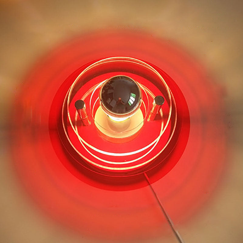 Colorful Flying Saucer Wall Sconce