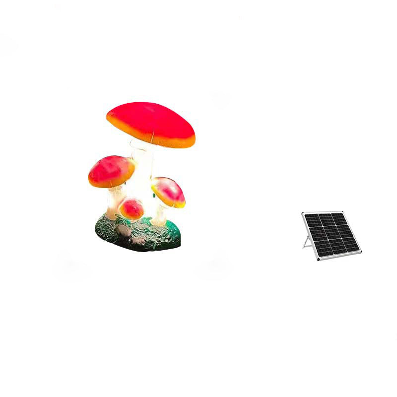 Premium Art Deco Solar LED Mushroom Outdoor Light