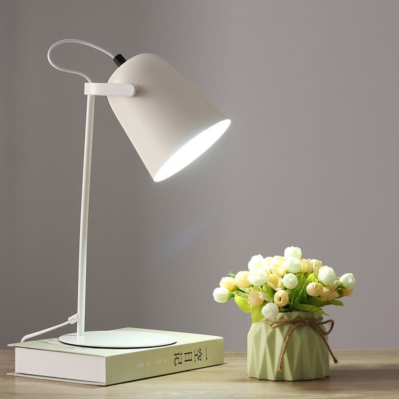 Nordic Macaron Color 1-Light Table Lamp - Creative Iron