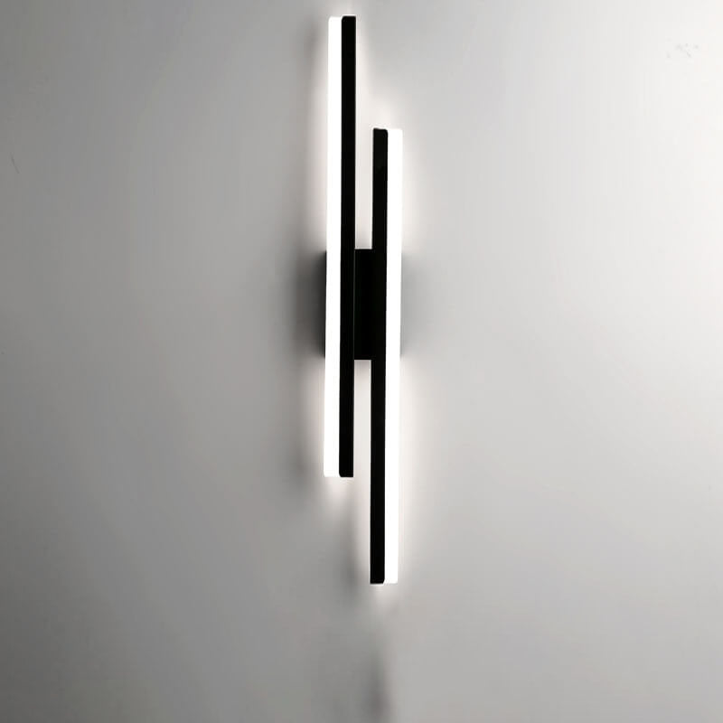Minimalist Iron & Acrylic LED Wall Sconce