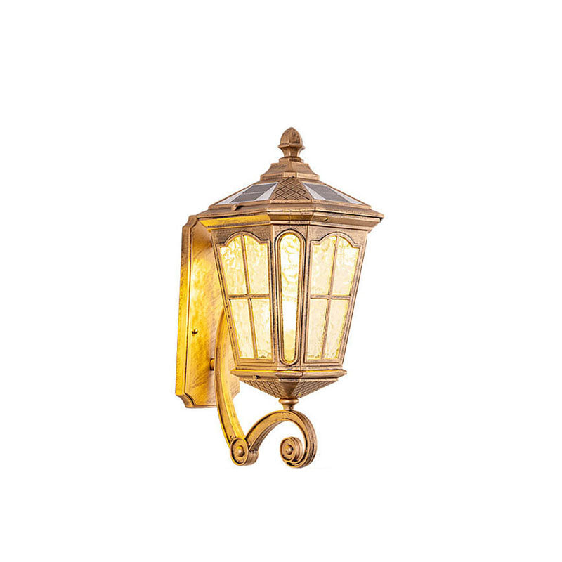 Premium European Waterproof Solar Outdoor Lantern