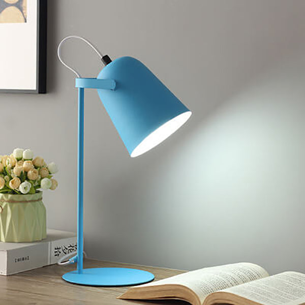 Nordic Macaroon 1-Light Column Table Lamp