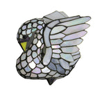 Premium Tiffany Stained Glass Animal Table Lamp - 1-Light Decorative Accent